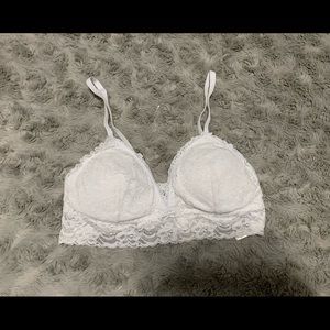 White bralette